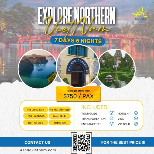 Vip Tour EXPLORE NORTHERN OF VIETNAM 7 Days 6 Nights ashaq vietnam 2
