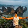 Admire-the-panoramic-view-of-Ha-Long-Bay-from-the-roof-of-Bai-Tho-Mountain