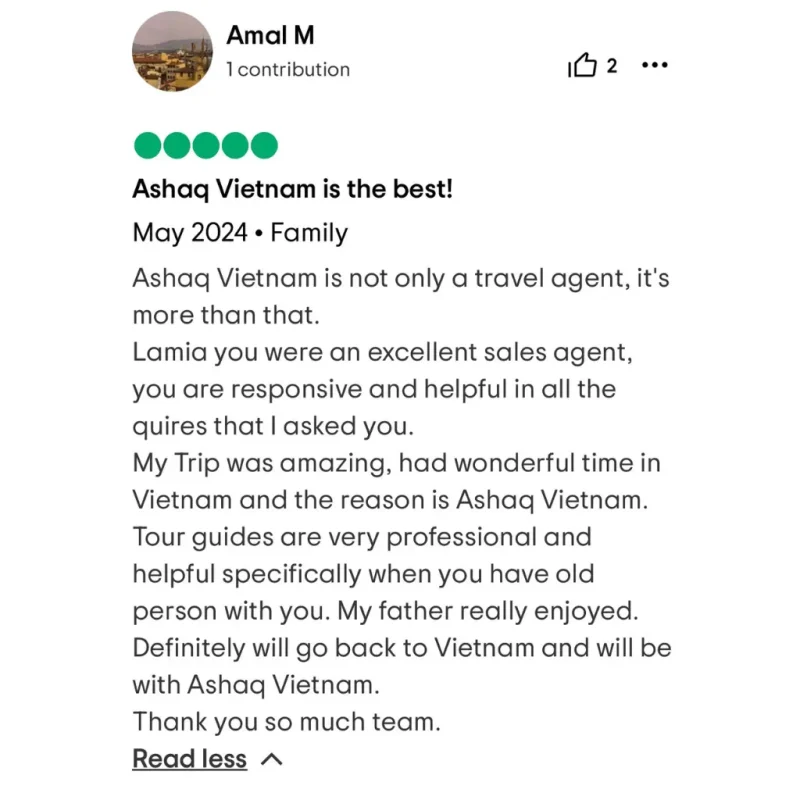 review tourist vietnam ashaq