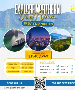 EXPLORE NORTHERN VIETNAM IN 10 DAYS 9 NIGHTS (2025) HN-HL-SP-NB