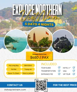 EXPLORE NORTHERN VIETNAM IN 5 DAYS 4 NIGHTS HN -HL DAY TOUR -NB