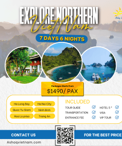 EXPLORE NORTHERN VIETNAM IN 7 DAYS 6 NIGHTS (2026) HN-HL-NB