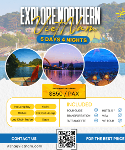 EXPLORE NORTHERN VIETNAM IN 5 DAYS 4 NIGHTS HN-HL-DAY TOUR-SP